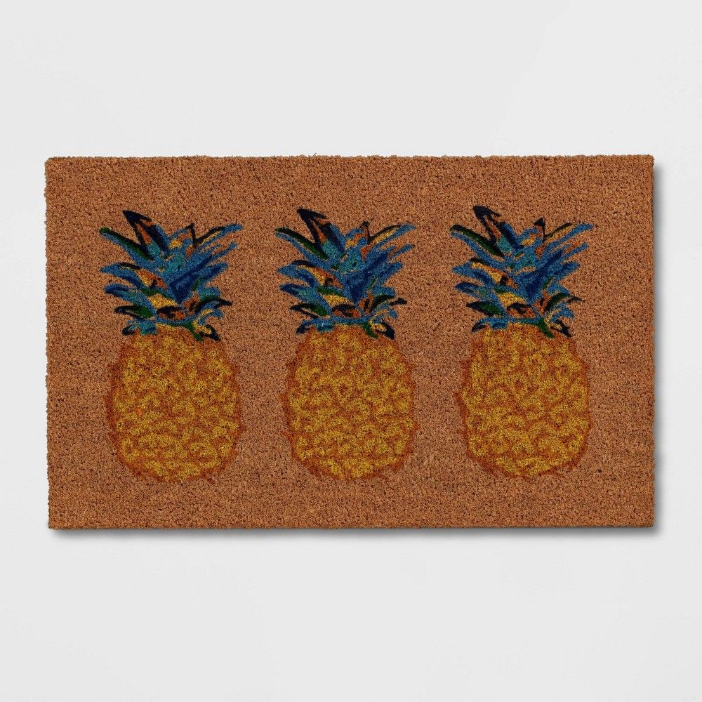 1'6""x2'6"" Pineapples Doormat Neutral - Opalhouse | Target