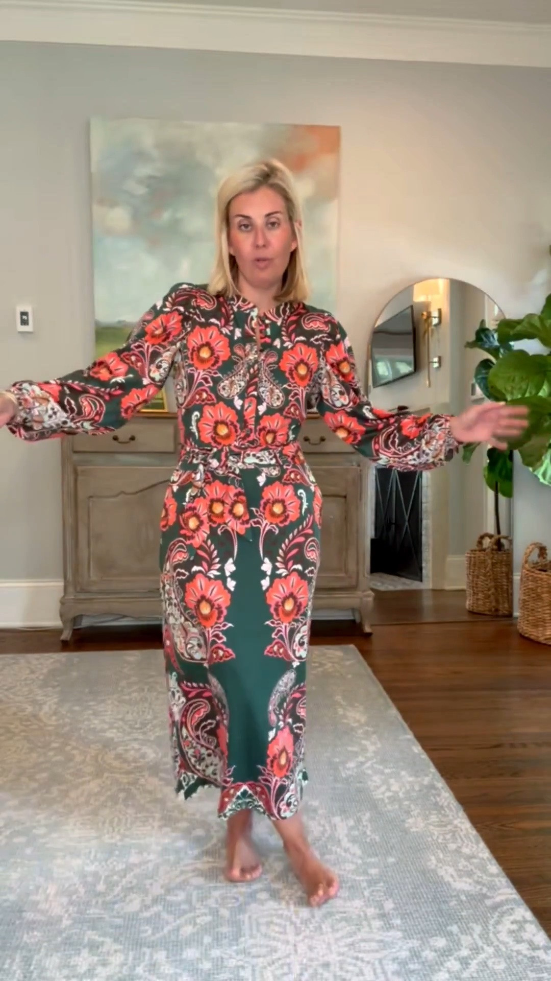 Yall this Boden dress is stunning!! I’m in size 2 dress and we are selling one this all the ways! 

Codes:
Boden - 3V6V 2O% off 
Allie + Bess - Catherine20

#LTKdayinmylife #LTKootd #LTKmomlife