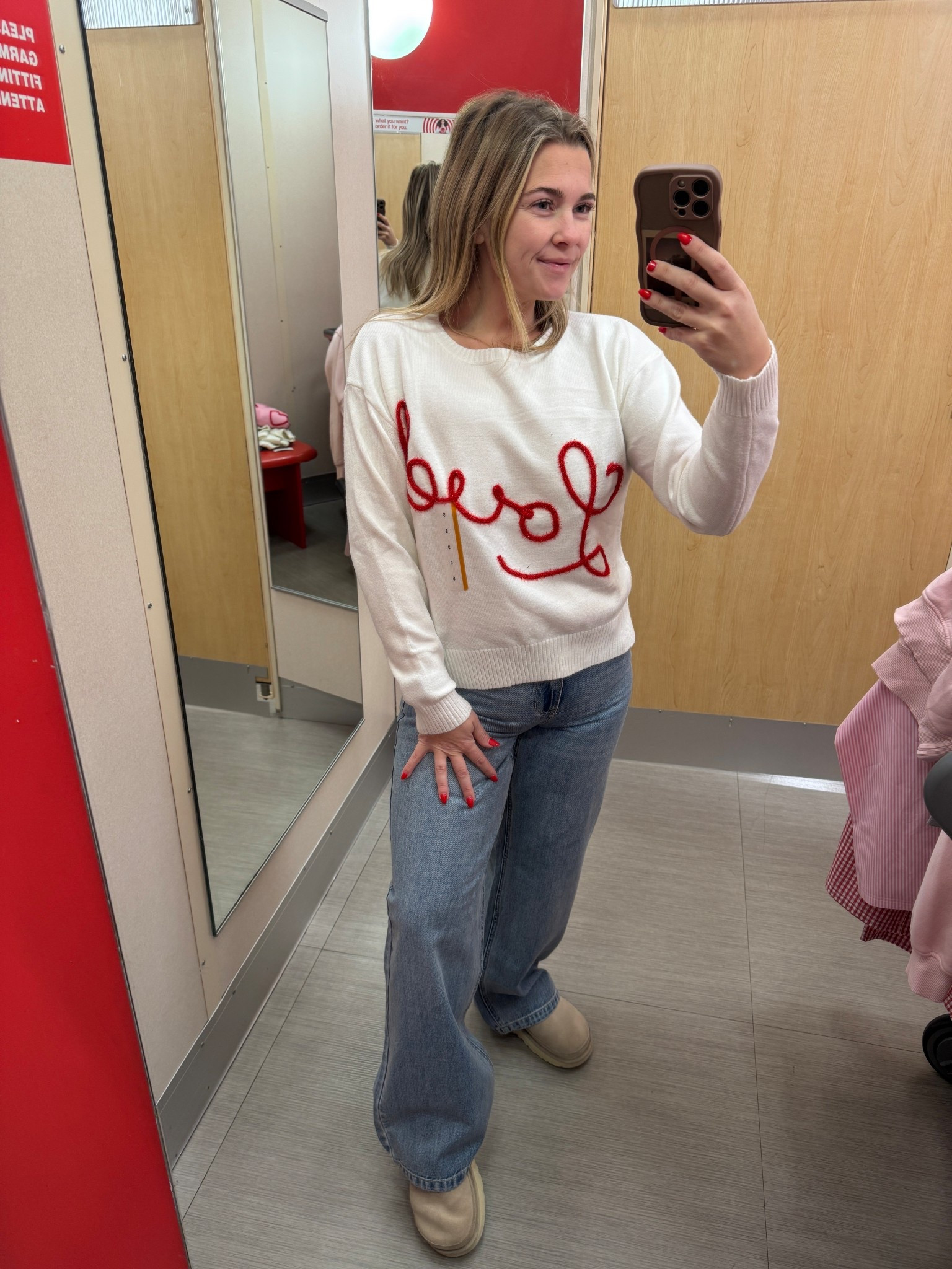 Valentines sweater 

#LTKmomlife #LTKSeasonal #LTKootd