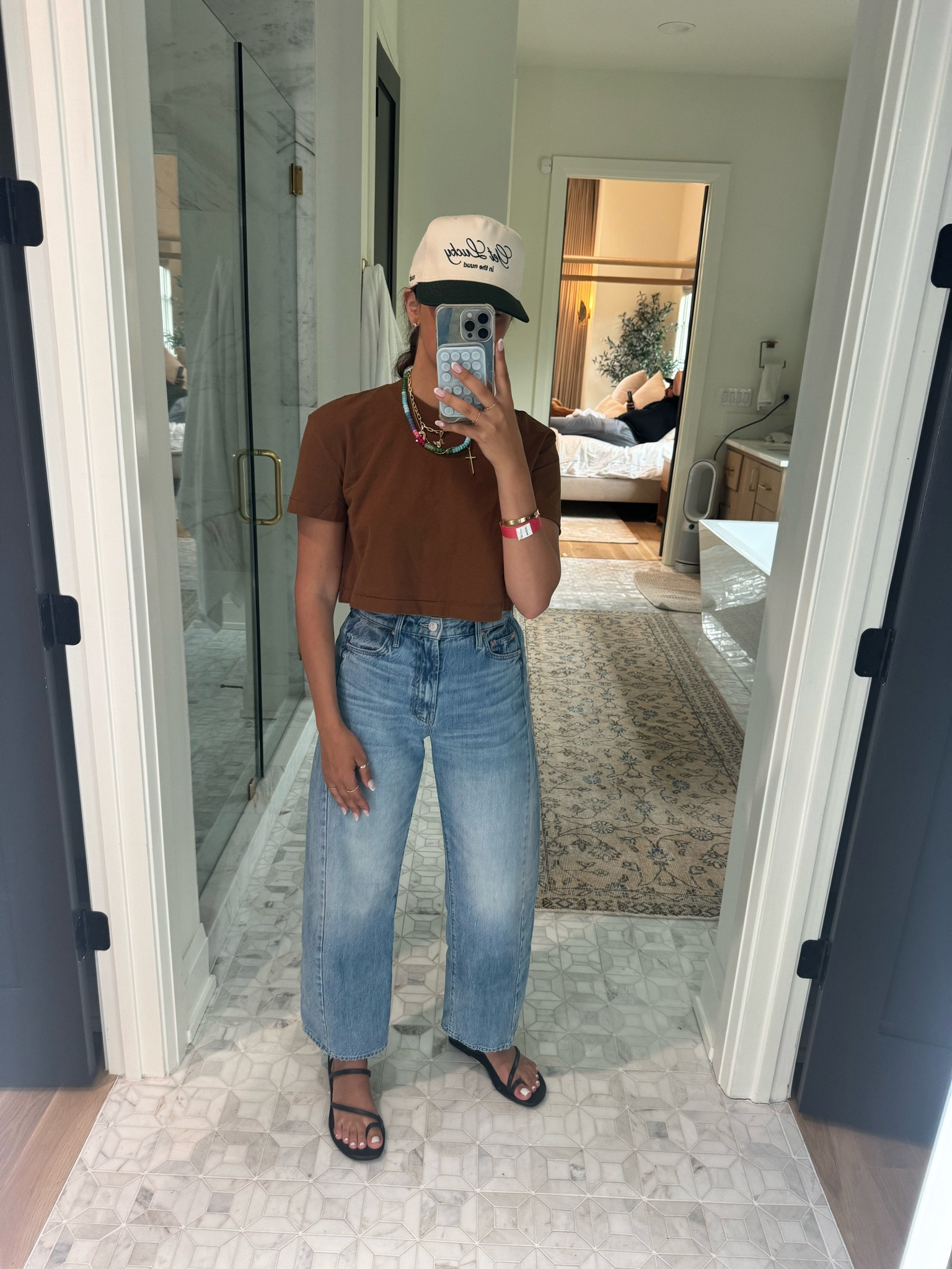 Nuuds MDW sale! This cropped tee is a good length to not show your tummy but flattering at the waist! 

#LTKsalealert