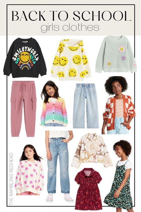 Check out these super cute back to school clothes for girls! I’m obsessed with the smiley stuff! 😍🩷

#LTKBacktoSchool #LTKunder50 #LTKstyletip