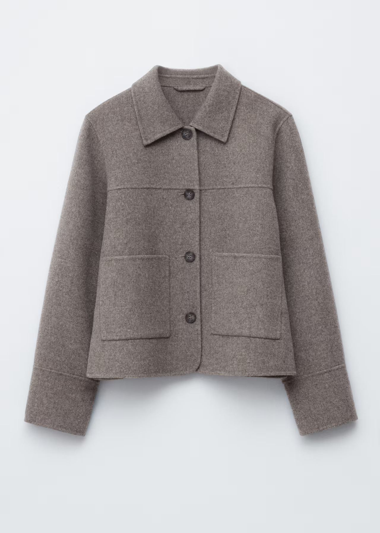 Collared Wool Jacket | H&M (UK, MY, IN, SG, PH, TW, HK)