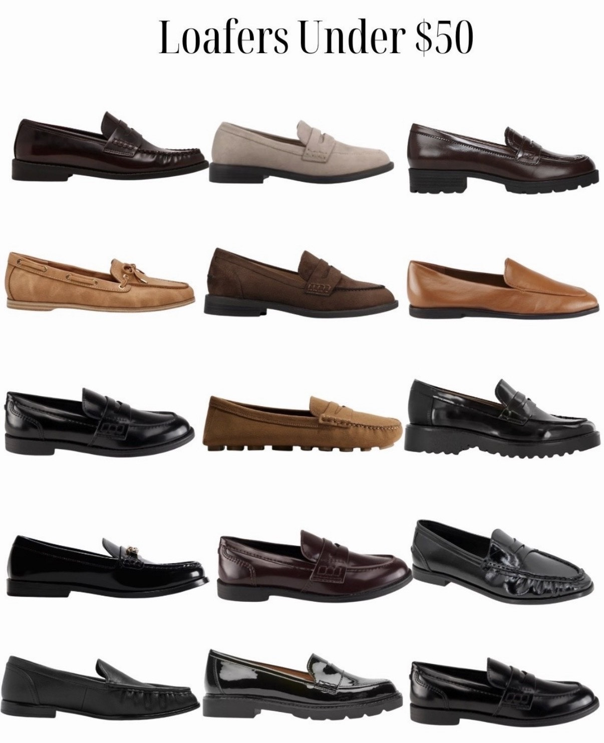 Loafers under $50 
#loafers #black #brown #suede #burgundy #grey #LTKShoeCrush

#LTKSeasonal #LTKFindsUnder50 #LTKWorkwear #LTKFindsUnder100 #LTKootd