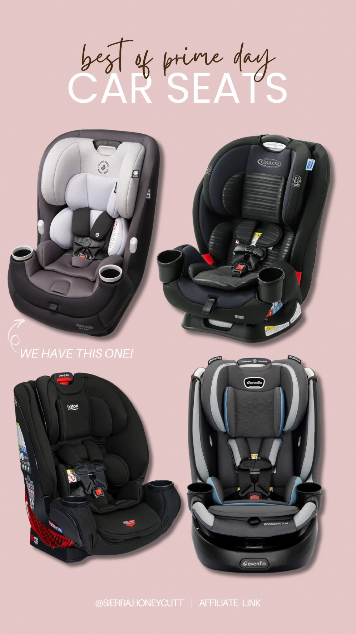 So many great car seats are on sale for prime day! 

Toddlers kids, family registry mom favorites best of sale maxi cosi britax evenflo 

#LTKFamily #LTKSaleAlert #LTKxPrimeDay
