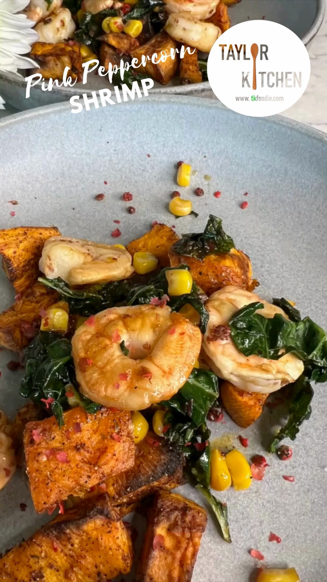 Pink Peppercorn Shrimp 🍤. This #easy meal is a staple in our house using a secret ingredient.....Pink Peppercorns.  They have a wonderfully floral note that is so unique and truly anything can be added to the shrimp such as greens, corn, peas, rice....you name it.  Just make it.
Check out the easy recipe here on TKFoodie.com - https://www.taylorkitchen.net/recipes/pink-peppercorn-shrimp

All the things to get you started (even those Pink Peppercorns) are here on my LTK. 🥰 

 #LTKfoodie #LTKHome
