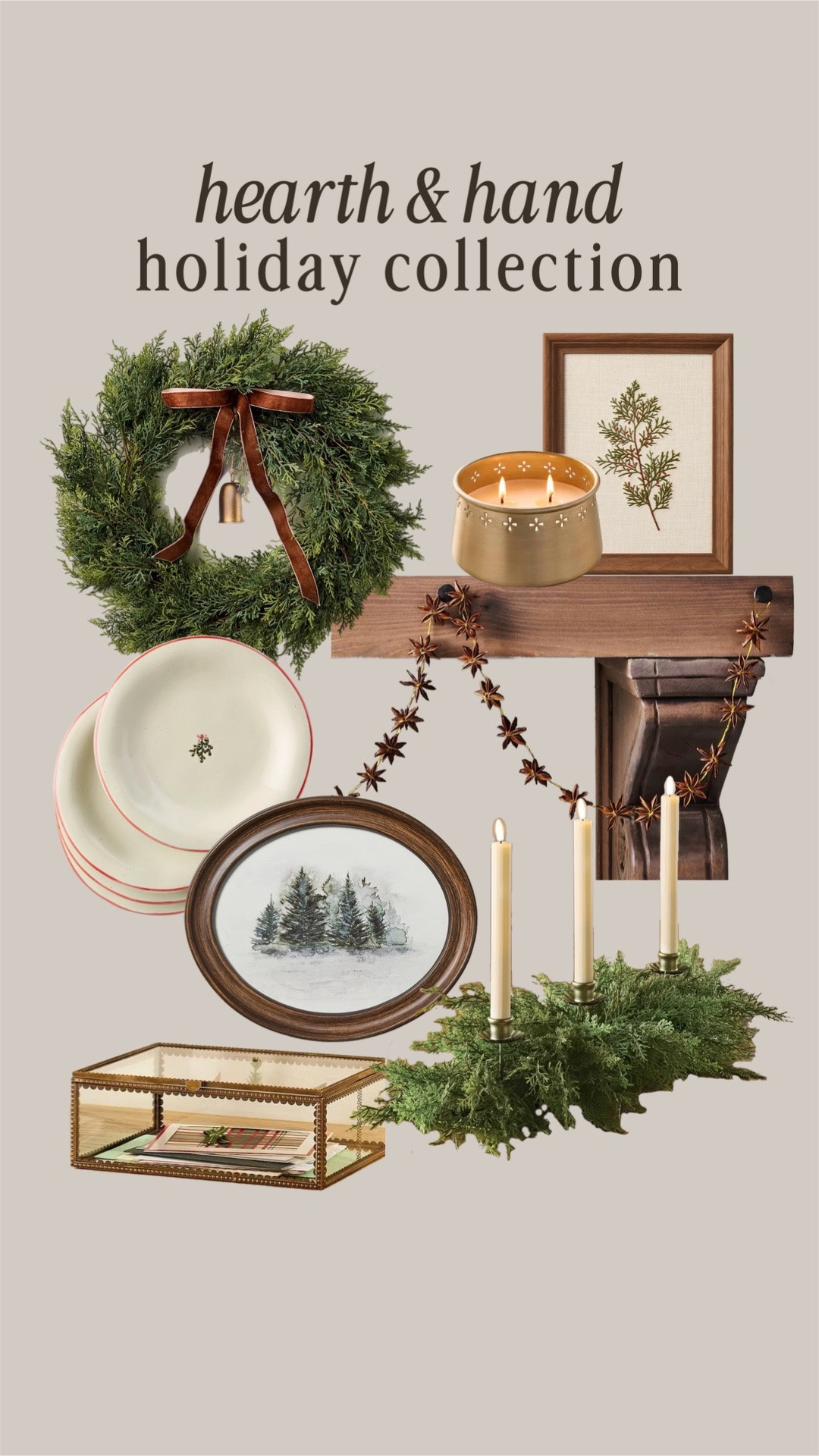 New hearth and hand holiday collection at target! So many cute things this year! Available 10/4. As soon as my order arrives, I’ll be sharing!

Christmas decor, holiday decor, Christmas, art, winter art, wreath, bow, appetizer plate, candleholder, table, decor, decor, box, garland, art, candle, favorites, holiday, decor, target, budget, friendly, affordable holiday @Target

#LTKHome #LTKSaleAlert #LTKSeasonal