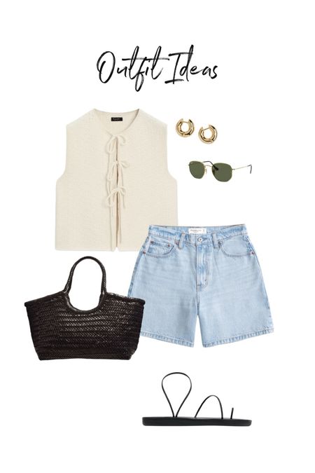 Spring / Summer outfit idea with denim shorts 


#LTKspring #LTKstyletip #LTKsummer