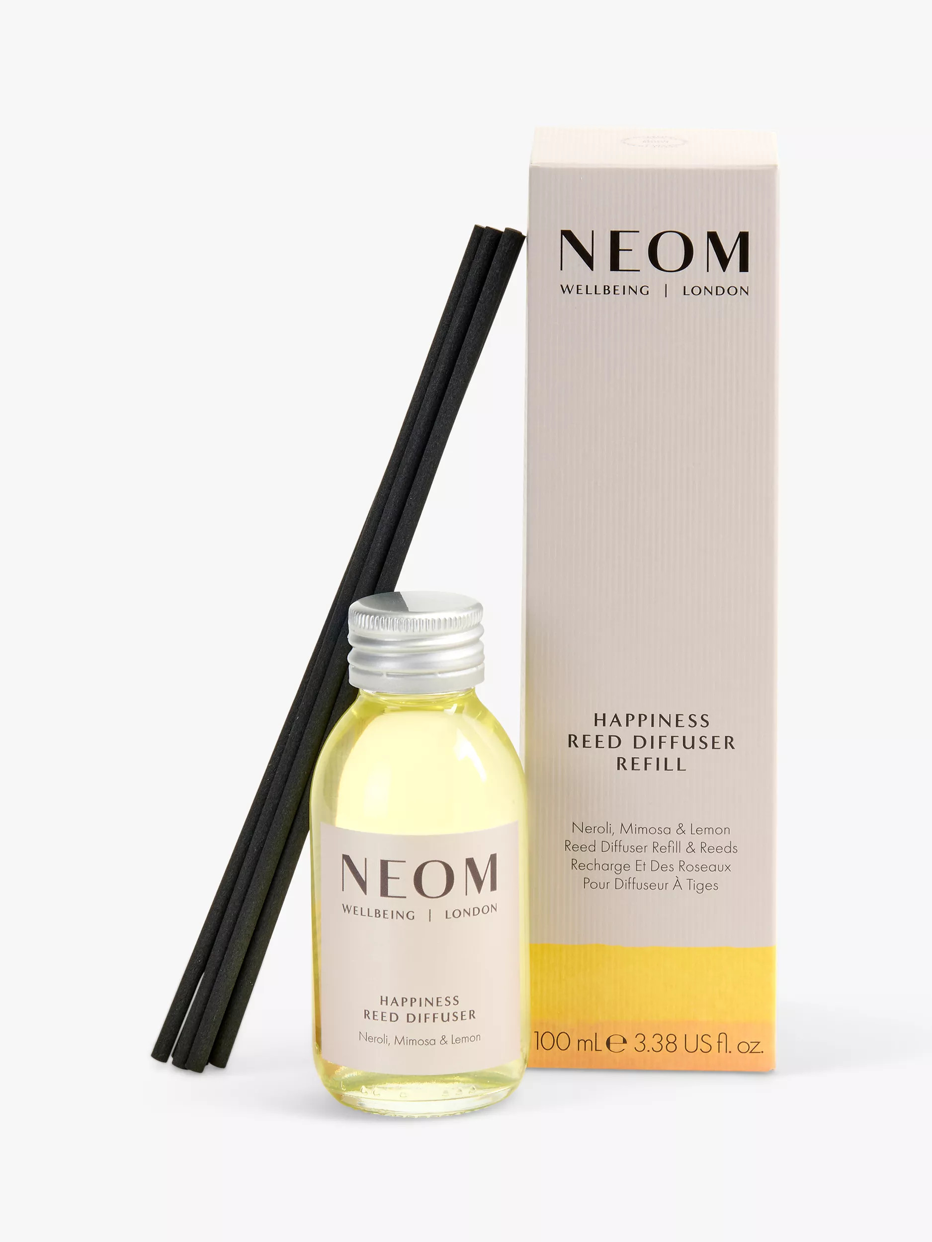 Happiness Reed Diffuser Refill, 100ml | John Lewis (UK)