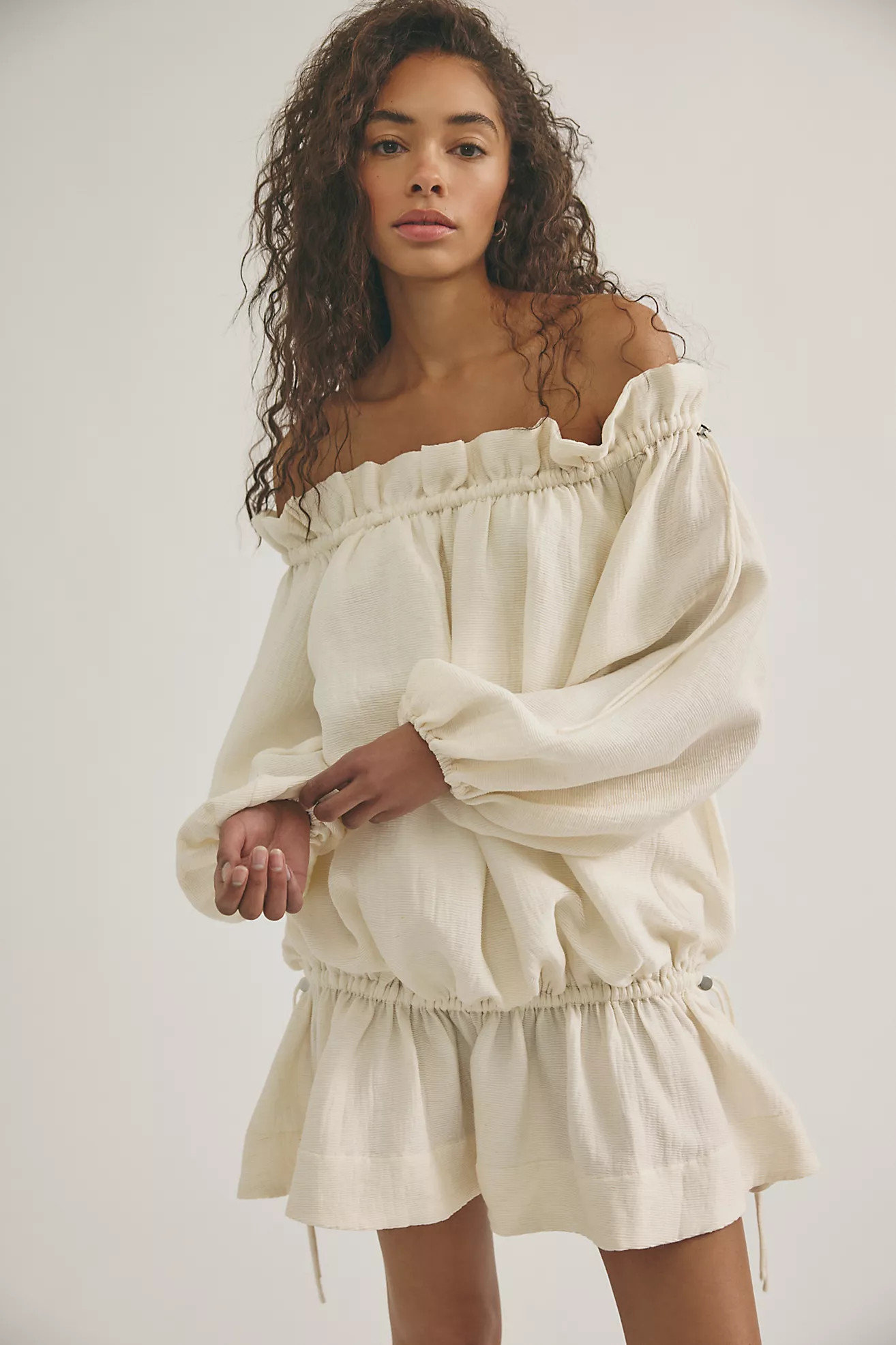 Shona Joy Jasper Off-The-Shoulder Mini Dress | Free People (Global - UK&FR Excluded)