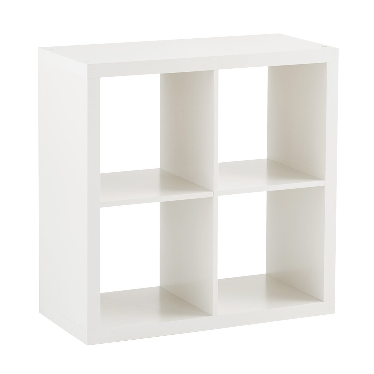 4-Cube Cubby Shelving White | The Container Store