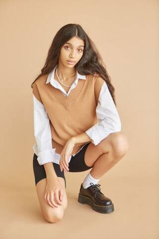 Cap-Sleeve Sweater Vest | Forever 21 (US)