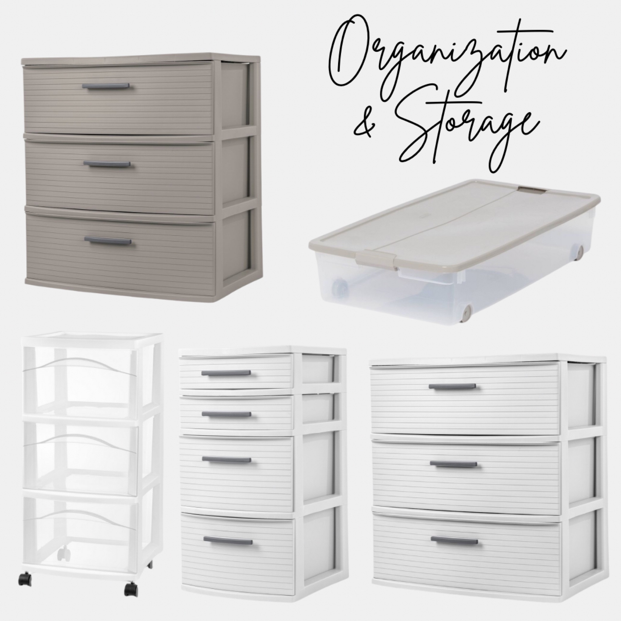 All storage bins by Brightroom are on sale for Target Circle Week! Storage drawers, under the bed storage, organization bins, office organization
#organizationdrawers #storagedrawers #storagesolution #storage #organization

#LTKHome #LTKSummerSales #LTKFindsUnder50