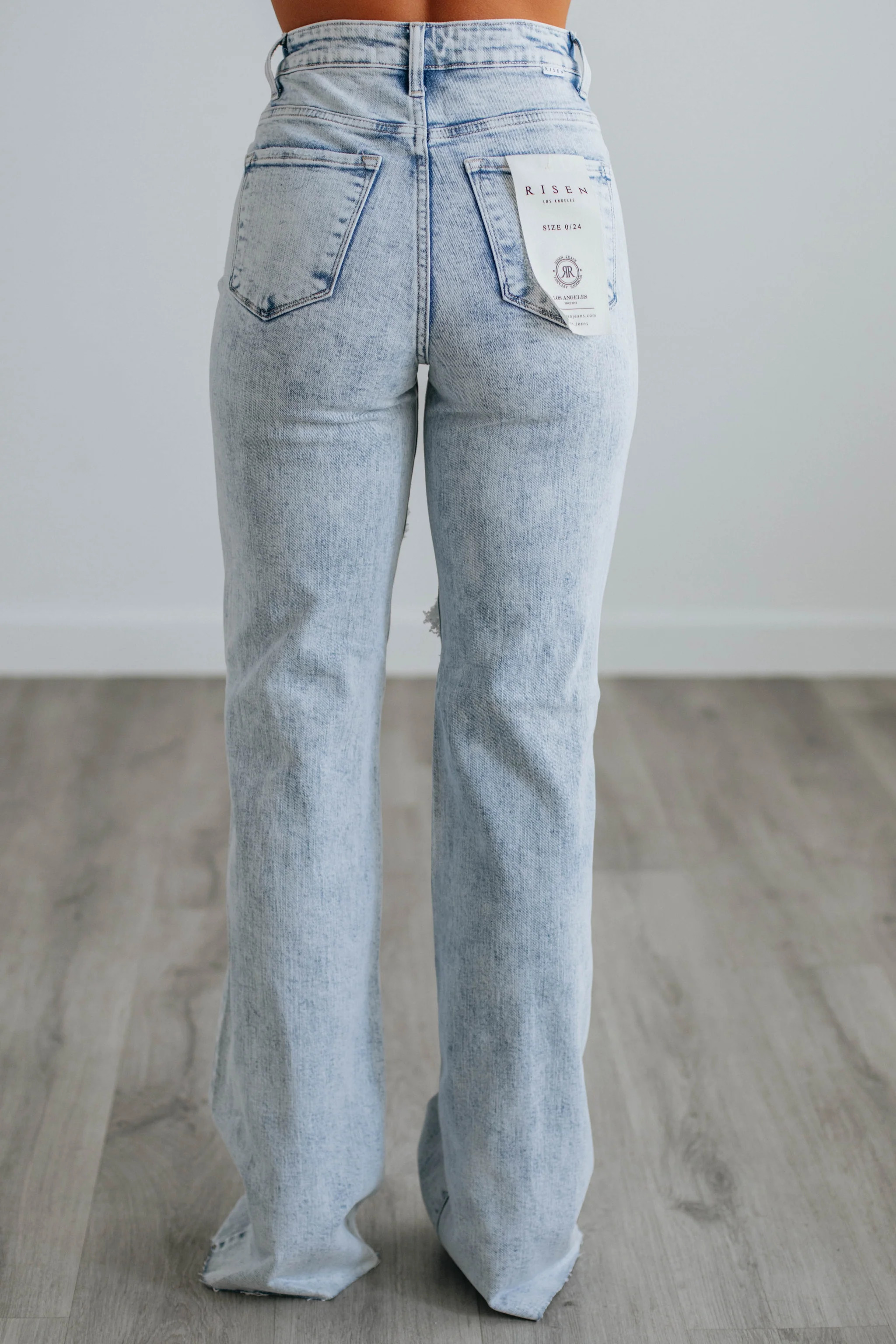 Georgia Risen Jeans - Light Wash | Wild Oak Boutique