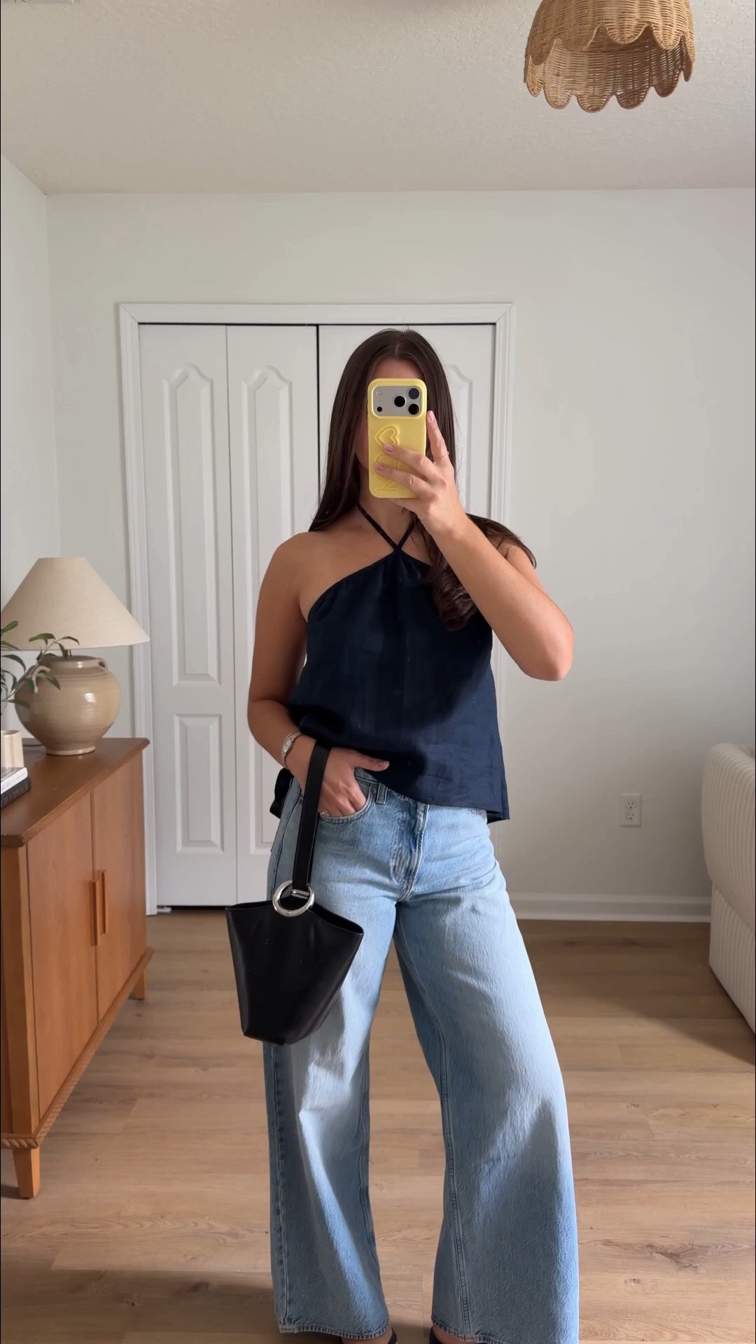 ootd for lunch downtown! Wearing size 26R jeans and small top. Abercrombie code: DENIMAF

#LTKootd #LTKSaleAlert #LTKSeasonal