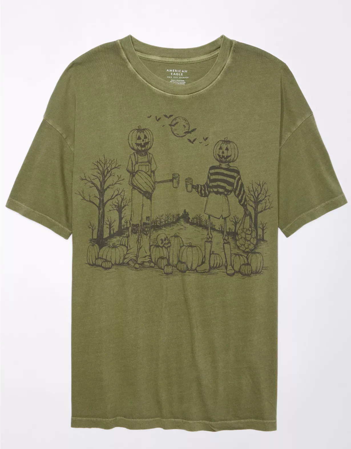 AE Oversized Halloween Graphic Tee | American Eagle Outfitters (US & CA)