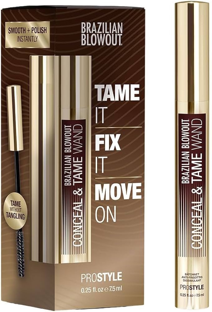 BRAZILIAN BLOWOUT Conceal & Tame Wand | Finishing Styler | 0.25 oz | Amazon (US)