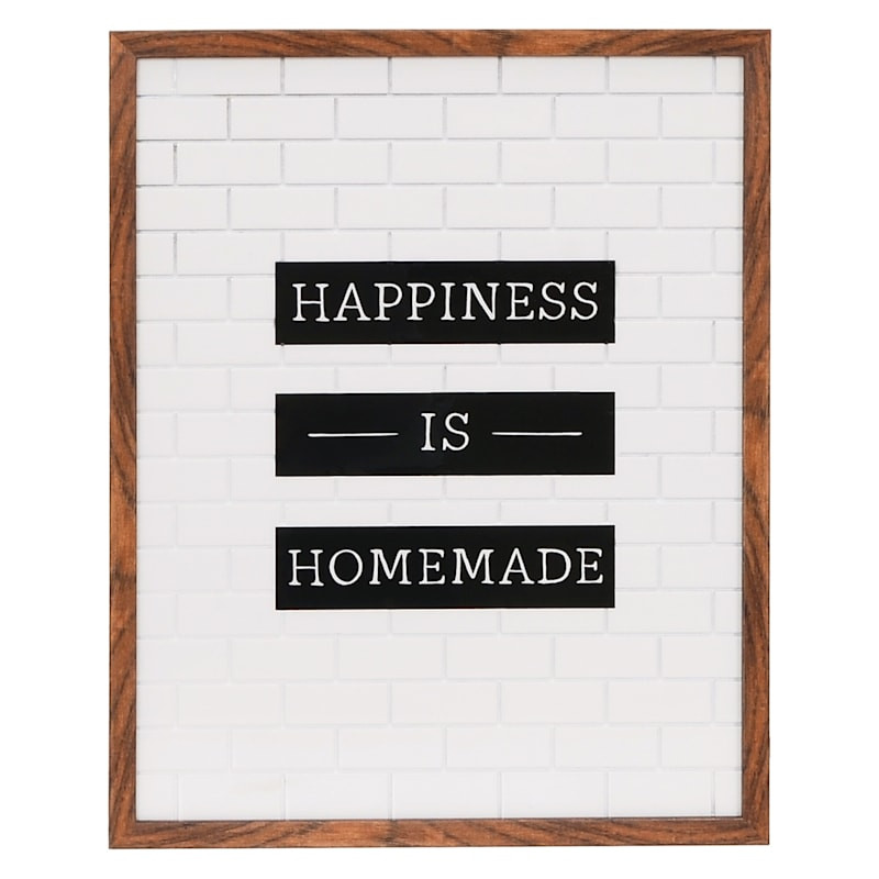 Happiness Is Homemade Wall Sign, 11x14 | At Home