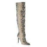 Jessica Simpson Women's Knee Boot, Neutral, 7 | Amazon (US)