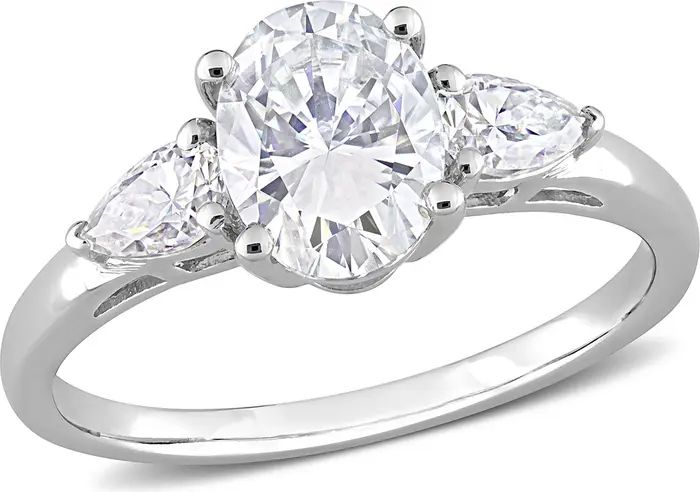 Sterling Silver Dew Lab Created Moissanite Ring | Nordstrom Rack