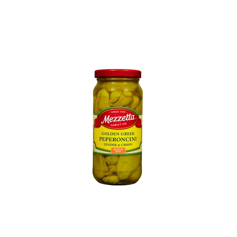 Mezzetta Golden Greek Peperoncini, 16 fl oz Jar | Walmart (US)