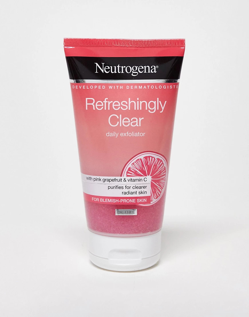 Neutrogena Refreshingly Clear Daily Exfoliator for Blemish-Prone Skin 150ml-No colour | ASOS (Global)