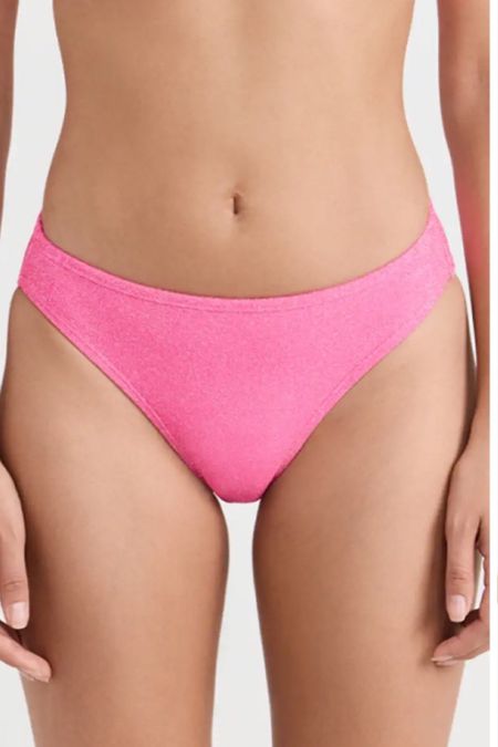 Sparkly pink swim bottoms 


#LTKFind #LTKSeasonal #LTKswim