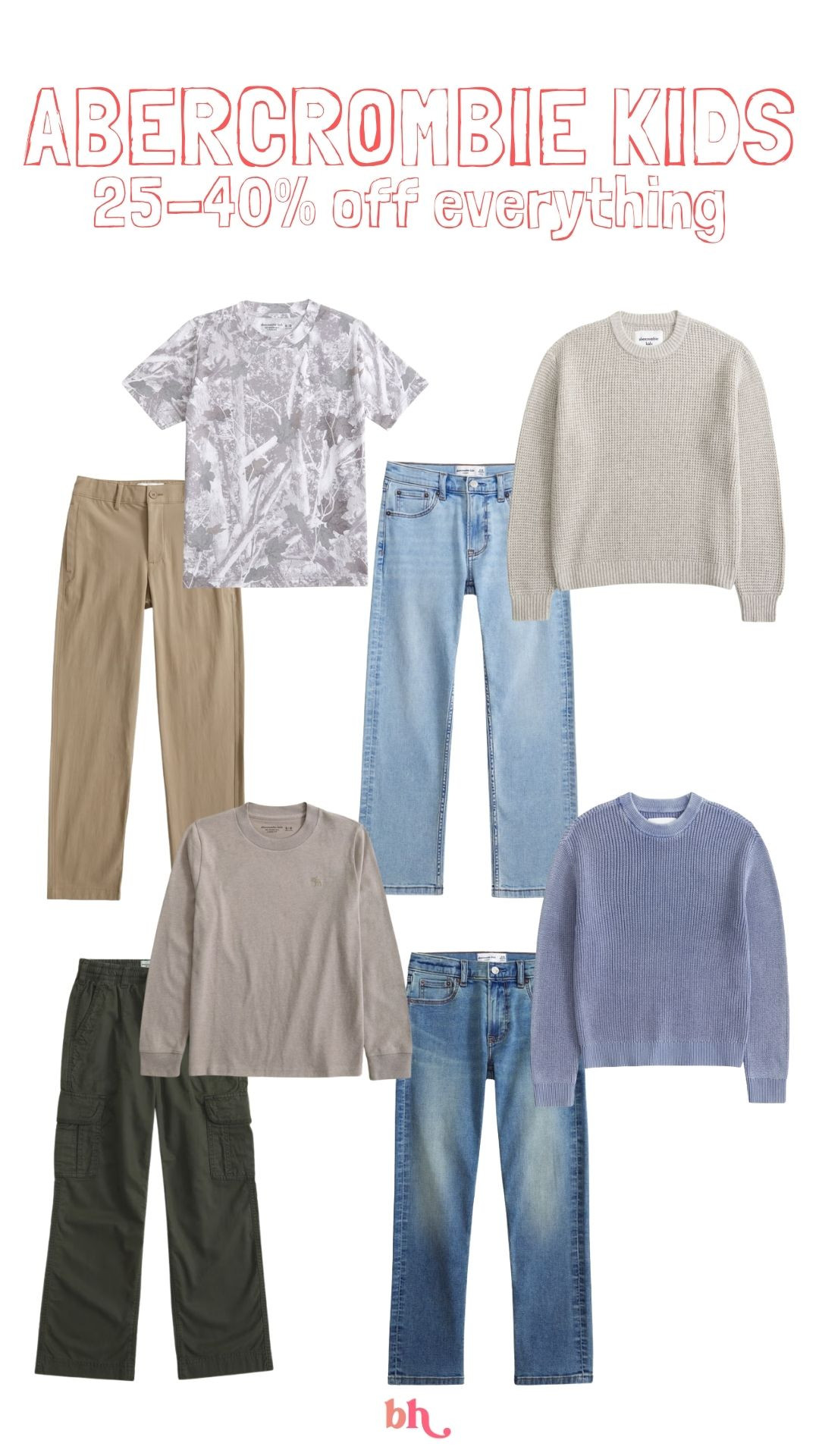 Abercrombie Kids 25-40% off everything!! 

sale alert, winter fashion, winter outfit, denim, sweater, girls clothing, gifts for him, britt horton 

 #LTKHoliday #LTKSeasonal #LTKFindsUnder100