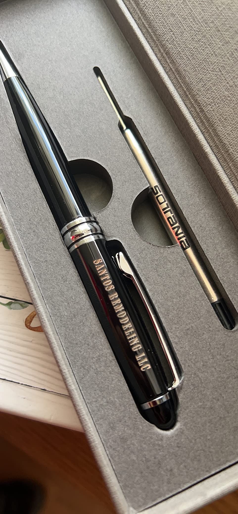 Sotania Free Engraving - Personalized Roller Ballpen, Ballpoint pen, Refillable Pens, Retractable... | Amazon (US)