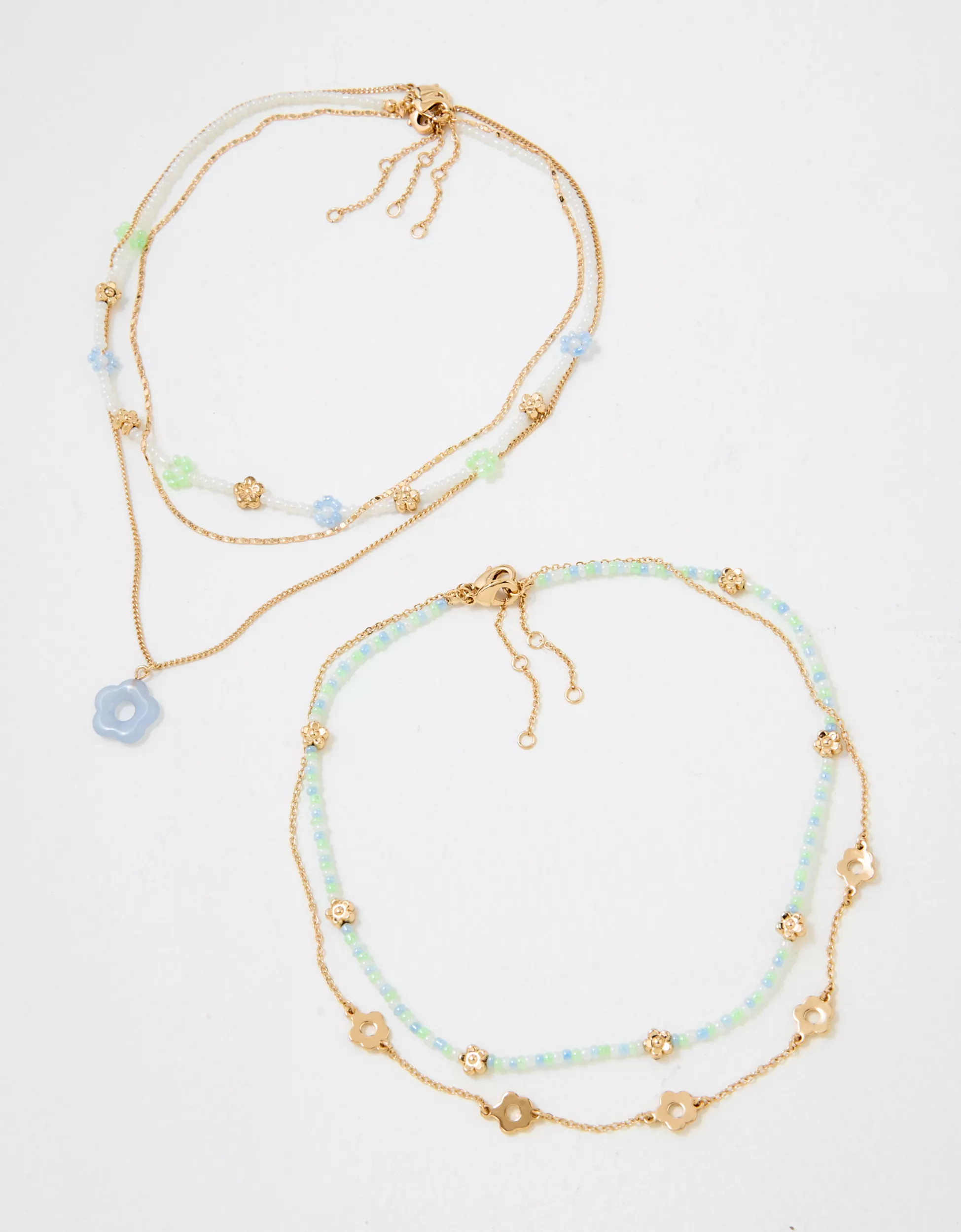 AE Daisy Necklace 5-Pack | American Eagle Outfitters (US & CA)