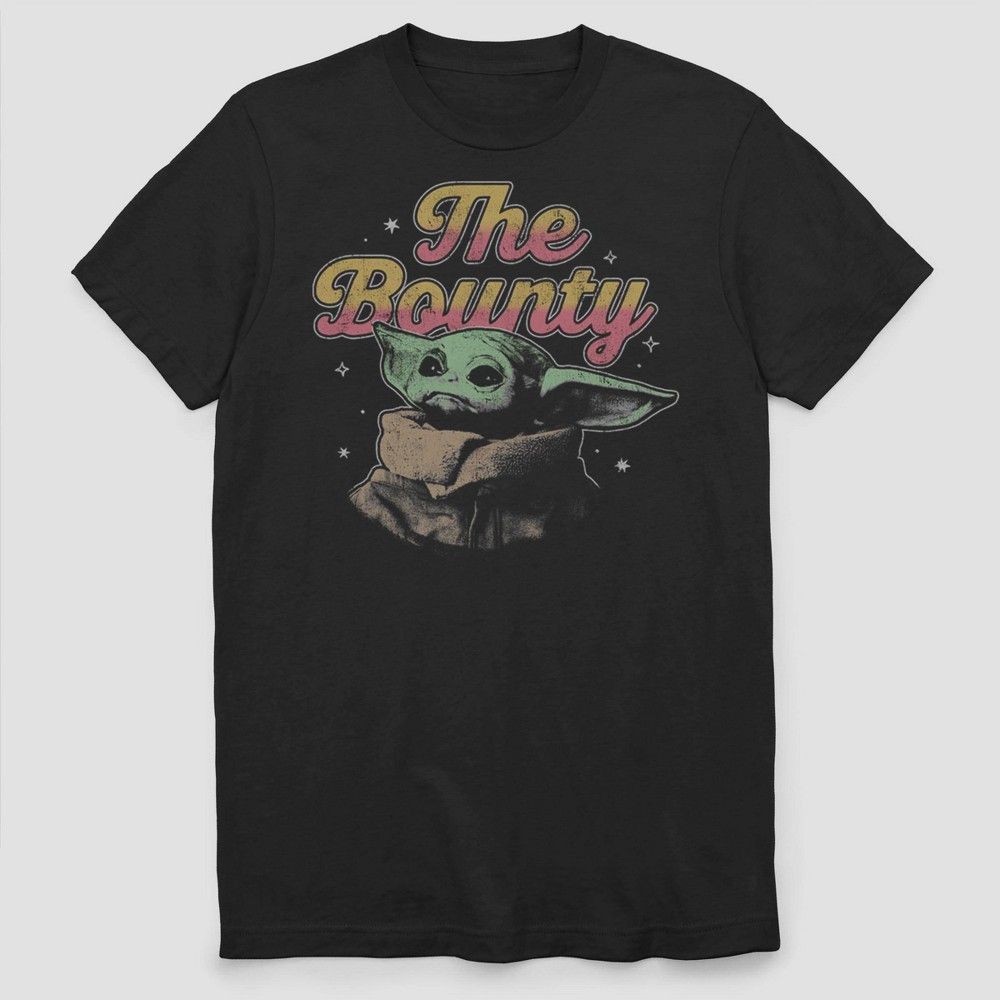 Men's Big & Tall Star Wars Mandalorian The Bounty Short Sleeve T-Shirt - Black 3XL | Target