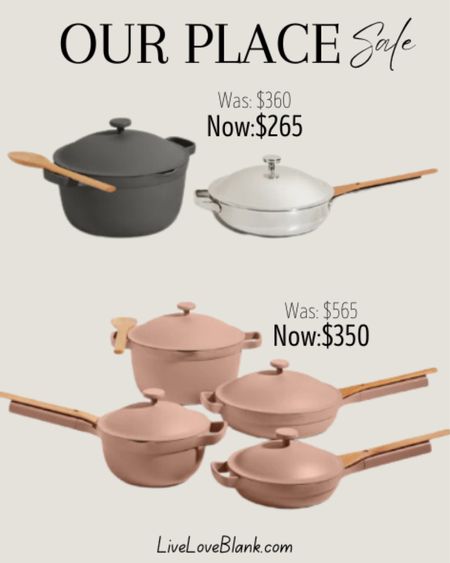 Our Place sale… 4 piece must have cookware and cooking duo included! Finally got the insta famous pan and am super impressed…ground turkey didn’t stick even without coconut oil…spoon rests on pan. Comes in a variety of colors 
Mother’s Day gift idea 

#LTKstyletip #LTKGiftGuide #LTKhome