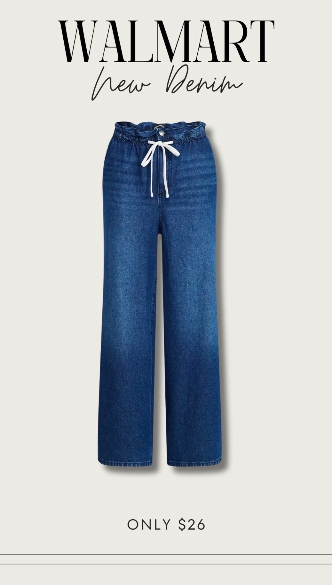 ✨SCROLL TO SHOP✨

You’re joking 😳 the drawstring, the paper bag waist…all so good! I’m shocked that these jeans are under $30 👖✨🤍



#LTKSeasonal #LTKootd #LTKgrwm