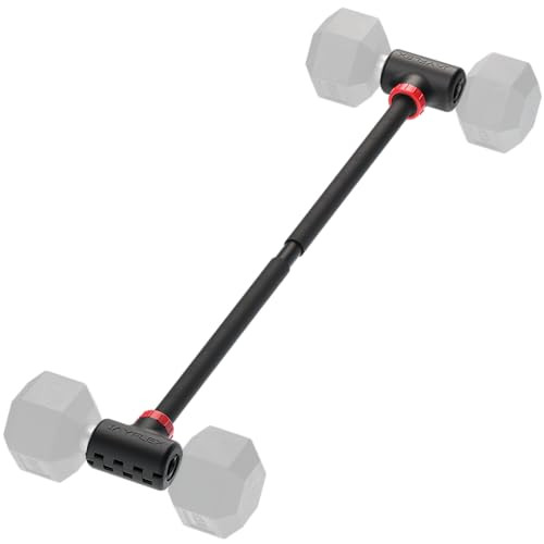 Jayflex Hyperbell Dumbbell Converter - Convert Dumbbells to Barbell Set and Kettlebell for Home F... | Amazon (US)