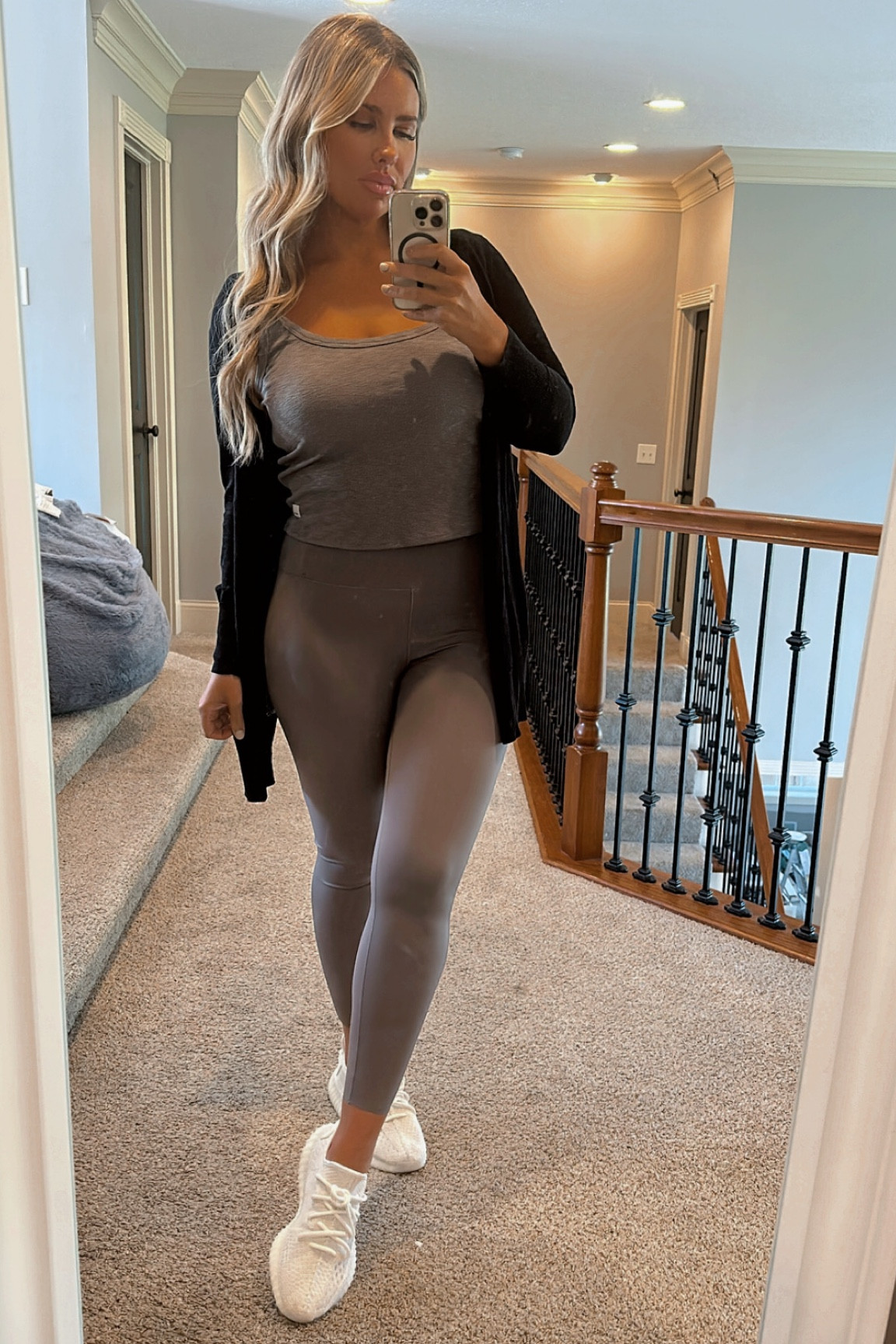 These Vuori leggings are a dream! I held out for a while and they were so worth it! Perfect school dropoff outfit

#LTKmidsize #LTKcurves #LTKfitness