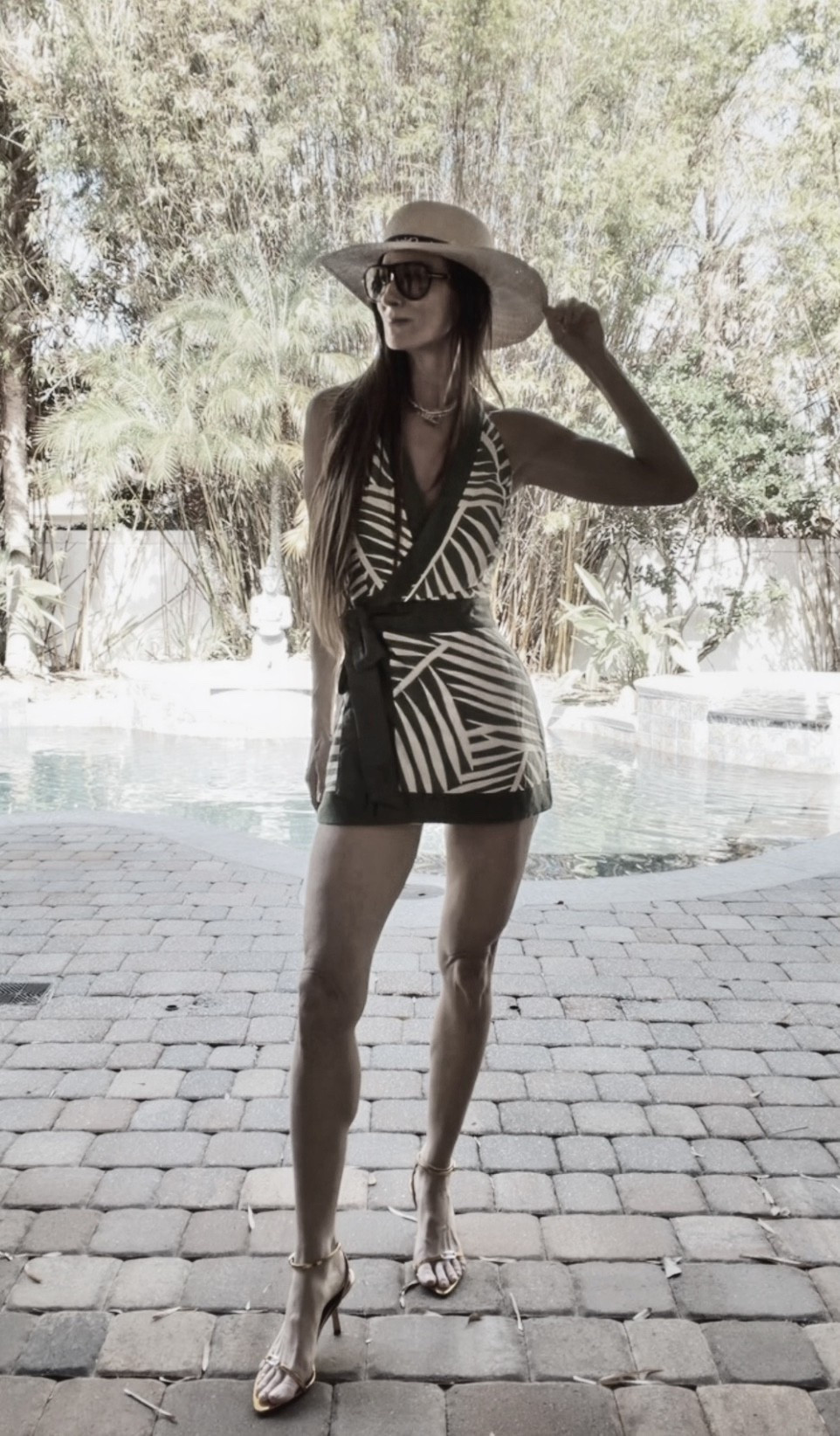 Spring just called… and she said “wear the romper.” 💚🌴

This VICI launch is so good and this little green palm print romper had me immediately sold. The fit? Snatched. The wrap detail? Flattering. The vibe? Vacation energy even if you’re just heading to brunch.

I styled it two ways:
✨ Chic + polished with gold heels and layered jewels
✨ Resort-ready with a straw hat + statement sunnies

It’s lightweight, easy, and one of those throw-on-and-go pieces that looks like you tried way harder than you did.

Use code NICOLECOLEE30 at checkout to save 💋

Wearing XS 

#NicoleColeeStyle #VICIDolls #SpringStyle #FloridaFashion #ResortChic




#LTKgrwm #LTKSpringSale #LTKdayinmylife