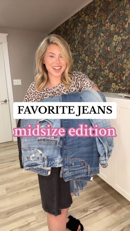 Code: AFLTK to save 20% and SPRINGLTK  for 25% off AE! My favorite jeans as a size 12! American eagle Abercrombie jeans are my top worn jeans in my closet. I’m wearing a size 12 and petite if there’s an option! I’m 5’3” 

#LTKmidsize #LTKSpringSale #LTKstyletip