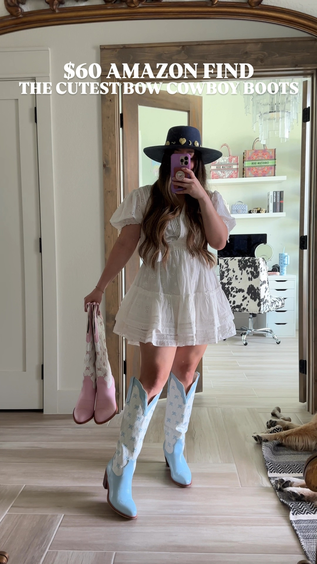 Probably my FAVORITE amazon find yet!! I mean, how stinkin cute are these bow cowboy boots?! Literally giving all the coquette and soft girl vibes!! Only $60 and comes in multiple colors! The pink, blue, and red are on Amazon prime but the green, lilac, and yellow you’ll have to pay for shipping.

Bow boots, western boots, coastal cowgirl boots, Amazon boots, Amazon fashion, midsize fashion, wide calf boots, Coachella outfit, country concert outfit, Amazon outfit, Amazon shoes, pink boots, blue boots 

#LTKMidsize #LTKFindsUnder100 #LTKShoeCrush