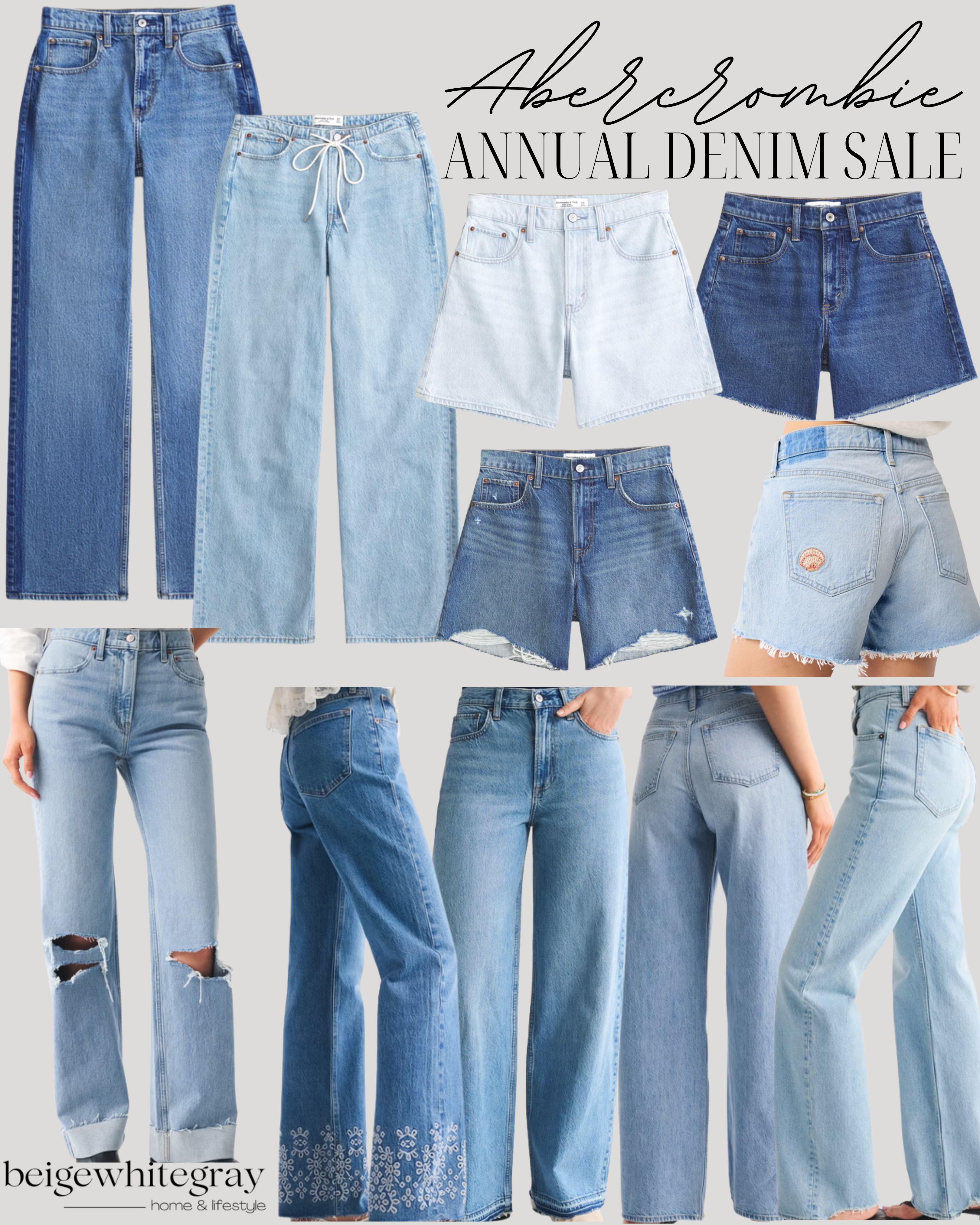 Abercrombie's Annual Denim Sale is live!
Abercrombie Sale / Abercrombie Denim / Spring Denim / Wide-Leg Jeans / Barrel Jeans / Destroyed Denim / High-Rise Denim / Low-Rise Denim / Trendy Denim / Spring Outfits /  

 

#LTKSeasonal #LTKSaleAlert