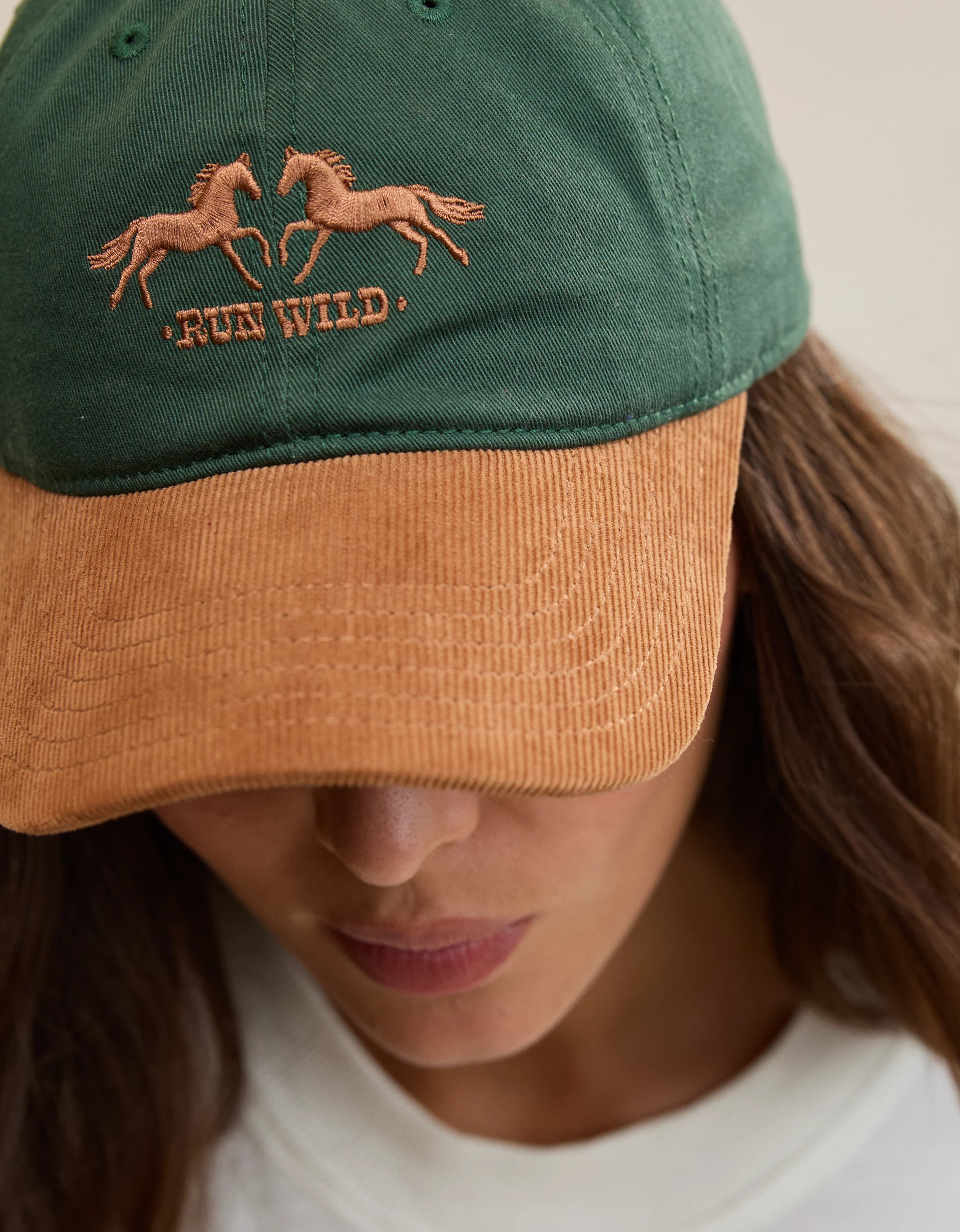 Aerie Corduroy Mix Baseball Hat | American Eagle Outfitters (US & CA)