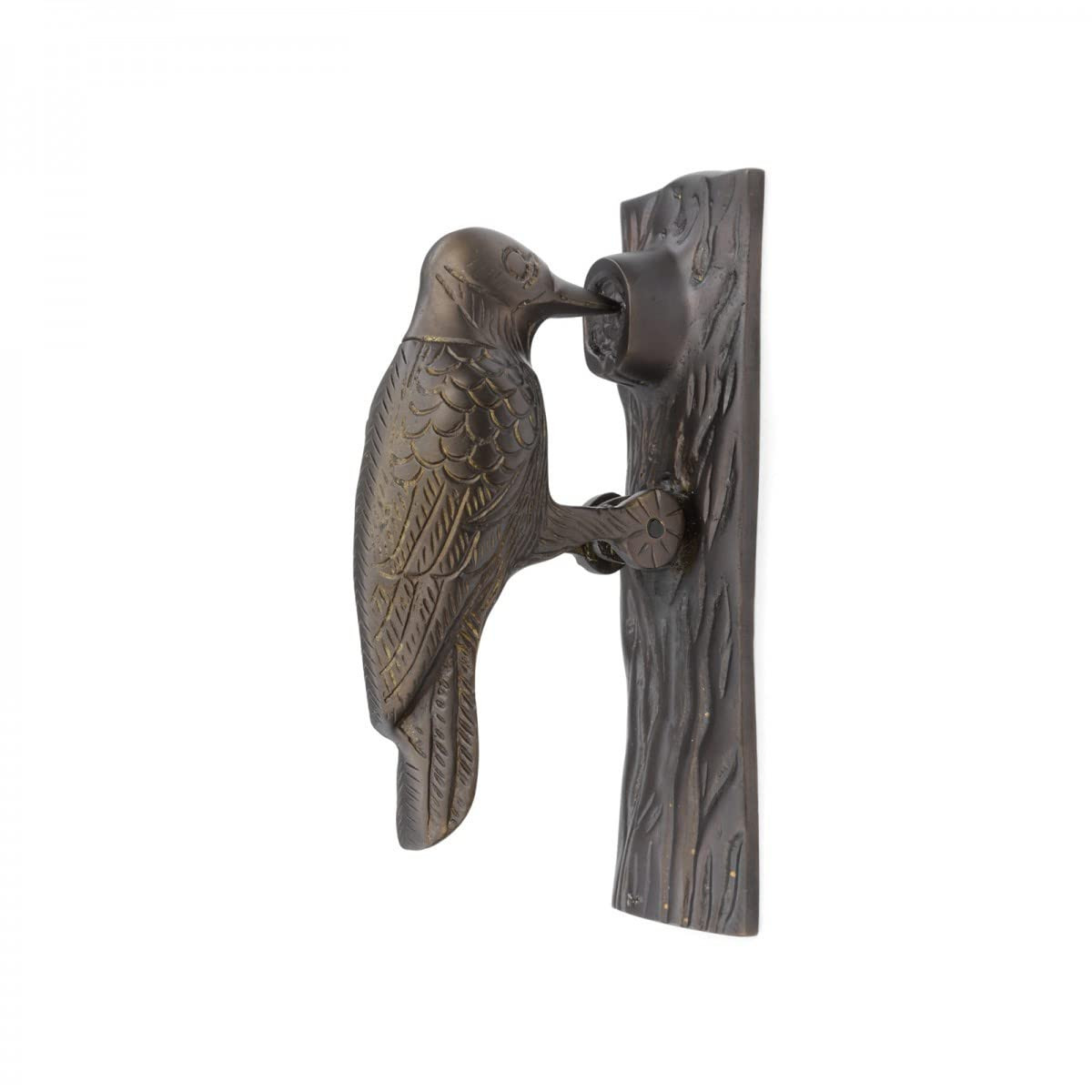 Renovators Supply Manufacturing Door Knockers for Front Door 6.5 in. Antique Brass Woodpecker Sha... | Amazon (US)