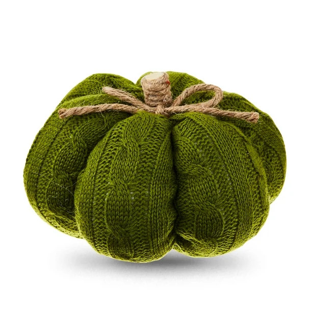 Harvest 6 in Green Knit Pumpkin Decor, Way to Celebrate | Walmart (US)