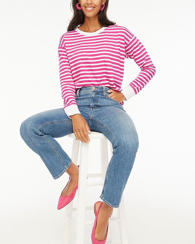 Long-sleeve striped tee | J.Crew Factory