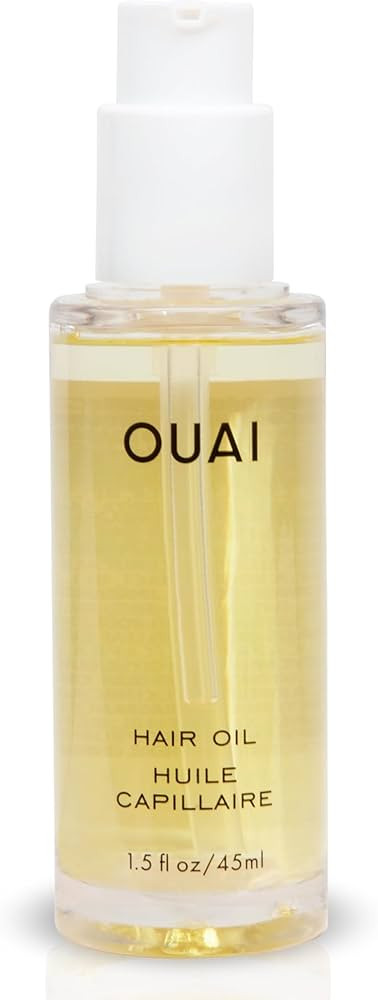 OUAI Hair Oil - Hair Heat Protectant Oil for Frizz Control - Adds Shine and Smooths Split Ends - ... | Amazon (US)