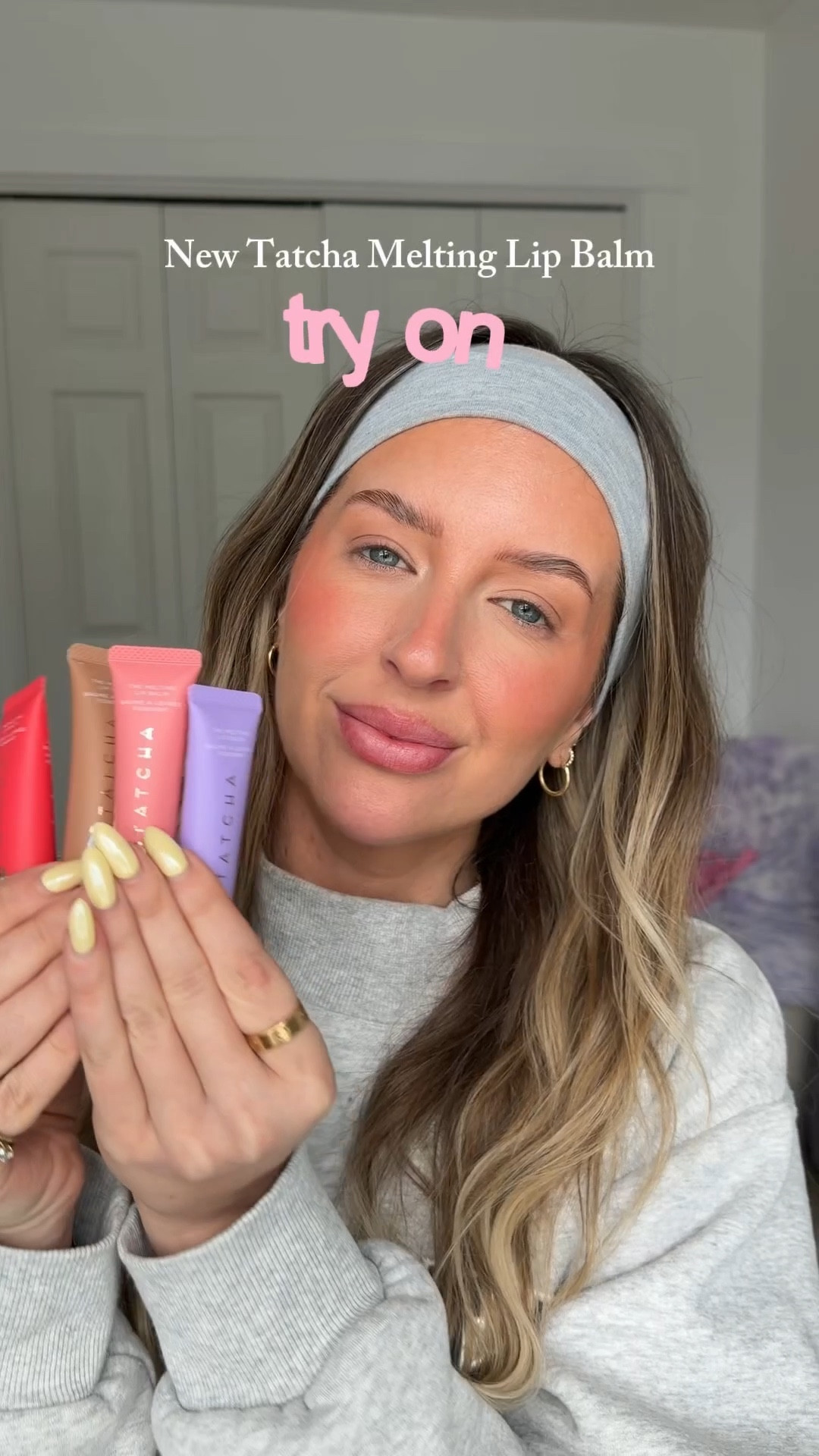 New Tatcha Melting Lip Balm try on 🤩

#LTKBeauty #LTKgrwm #LTKootd