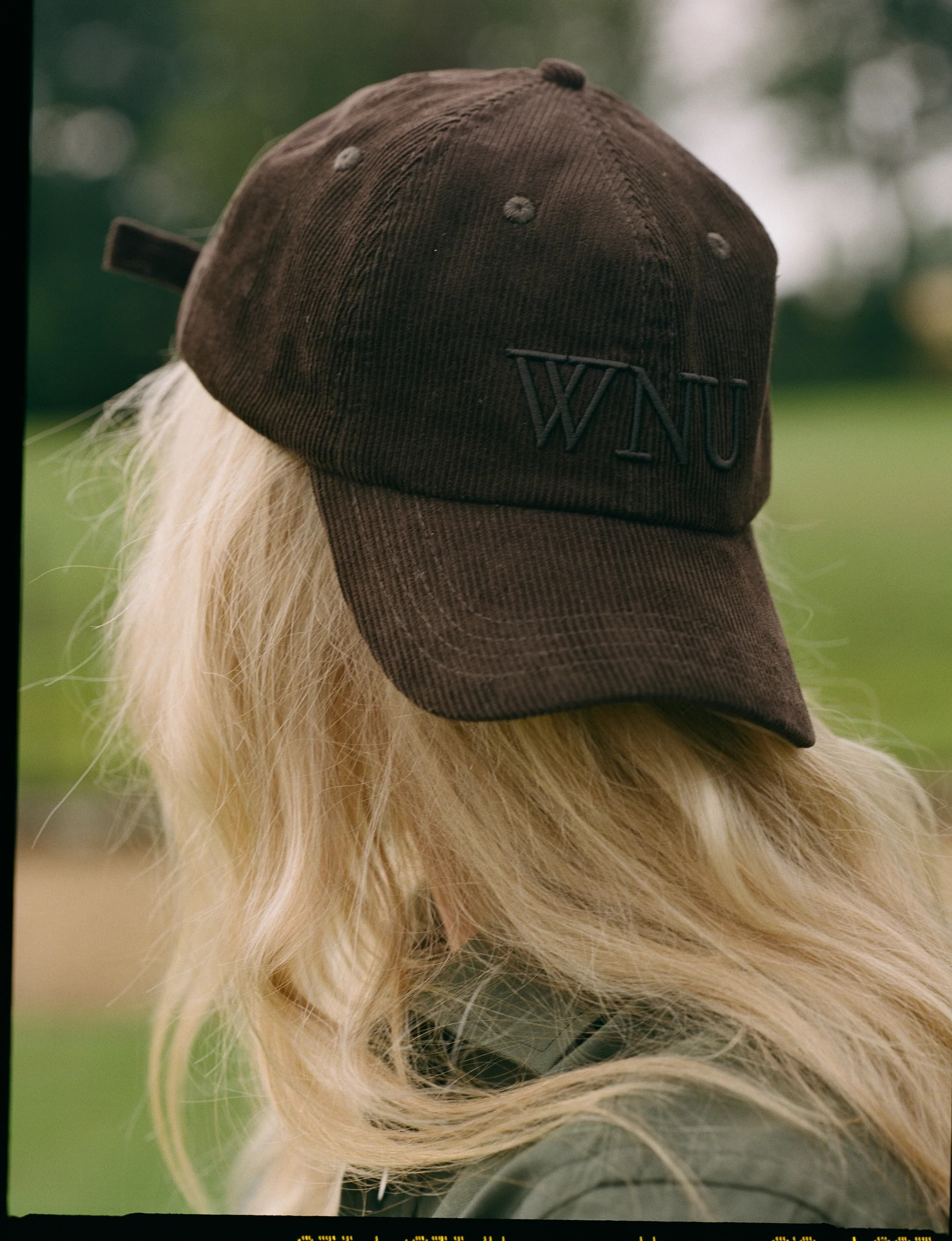 The Cap: Cotton Corduroy, Chocolate | With Nothing Underneath