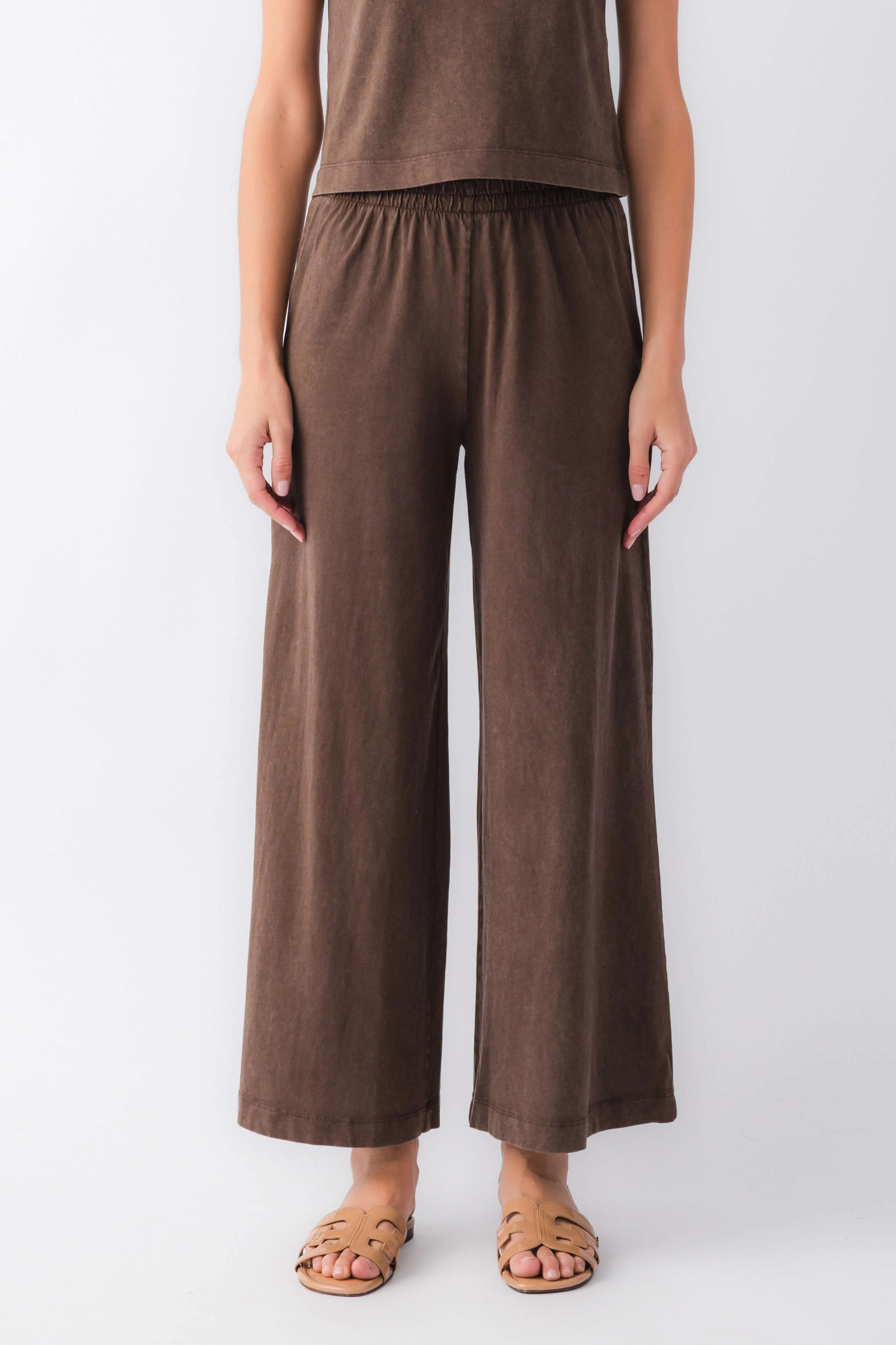 Z Supply Scout Jersey Crop Flare Pant | Social Threads