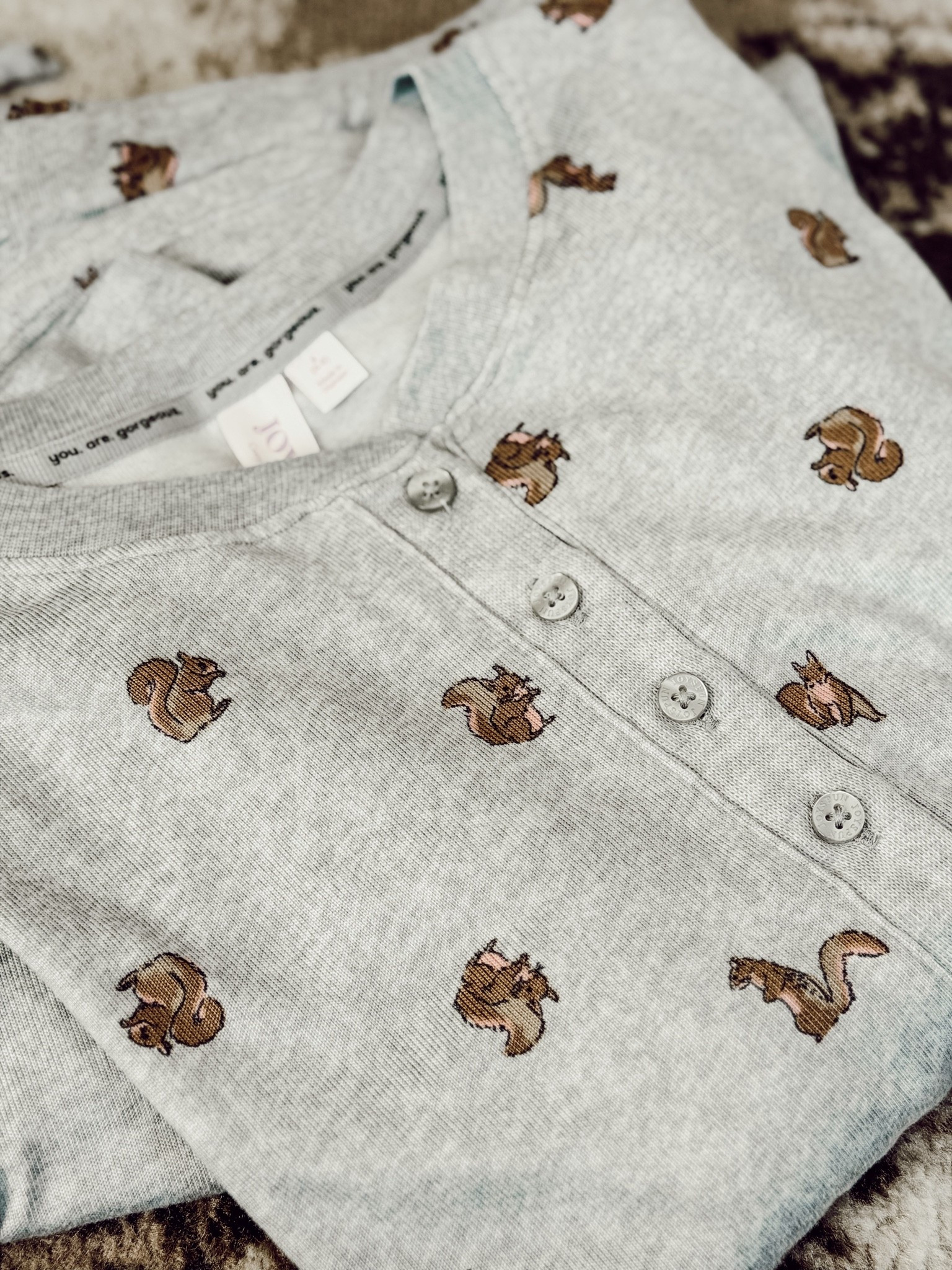 Cozy squirrel pajamas. #walmart

#LTKdayinmylife
