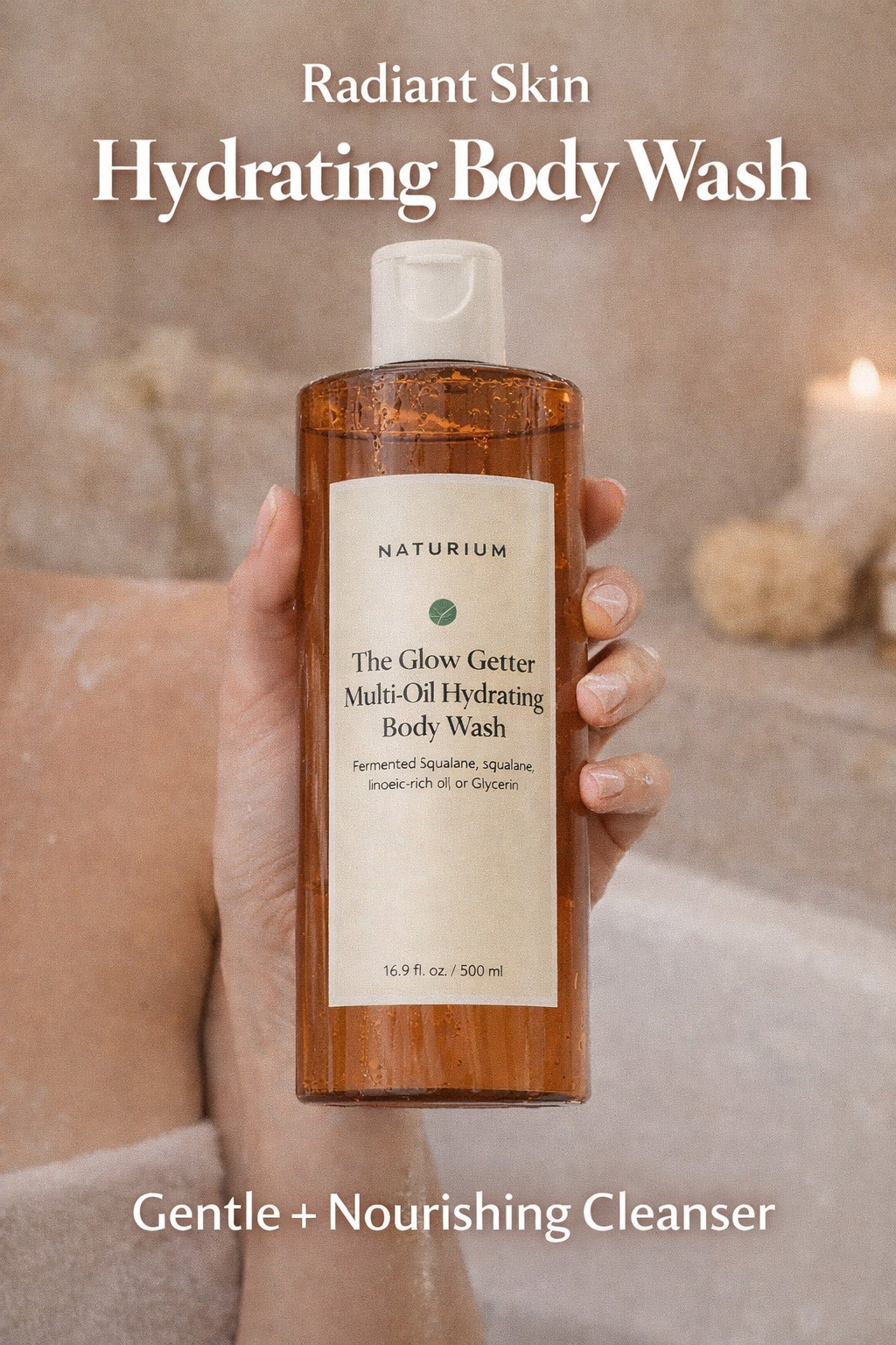 Naturium The Glow Getter Multi-Oil Hydrating Body Wash is a gentle, skin-nourishing cleanser designed to support soft, glowing skin. Formulated with multi-oil hydration, squalane, and moisture-boosting ingredients, this body wash helps cleanse without stripping the skin barrier. Perfect for dry skin, sensitive skin routines, and daily shower self-care for smooth, radiant skin.
#Naturium
#HydratingBodyWash
#GlowSkinRoutine
#BodyCareEssentials
#DrySkinRoutine
#ShowerRoutine
#SelfRelax
#CleanBeauty
#SkincareFavorites
#HealthyGlowingSkin 

 #LTKdayinmylife #LTKselfcare #LTKBeauty