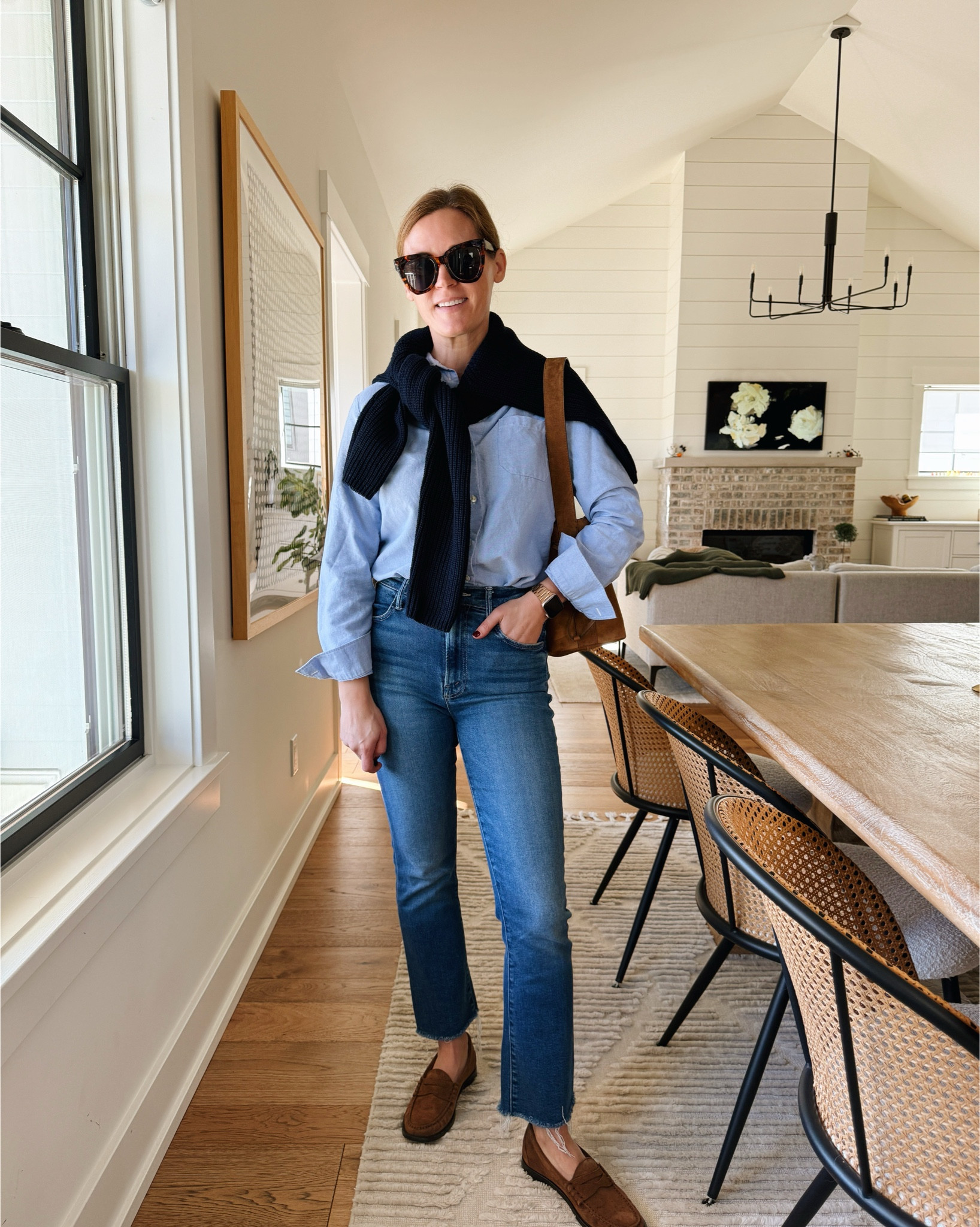 Top linked similar 
Sweater size small
Jeans size 25


#LTKStyleTip #LTKSeasonal #LTKOver40