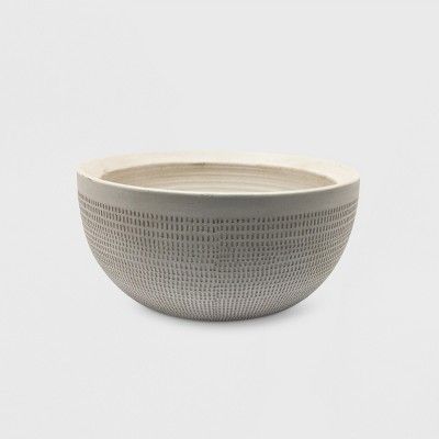 5" Textured Ceramic Planter White - Project 62™ | Target